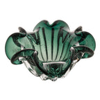 Centro de Mesa Murano Italy Verde Esmeralda