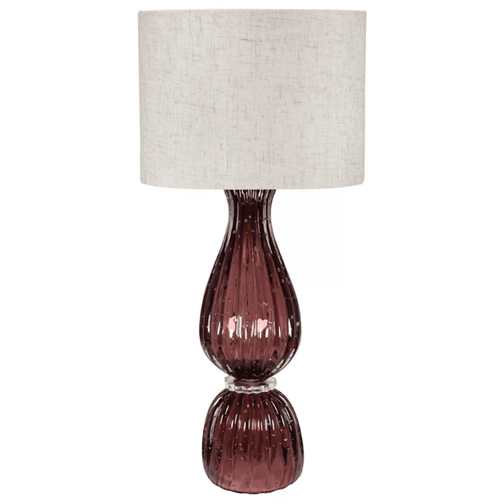 Abajur Cristal Murano Louvre
