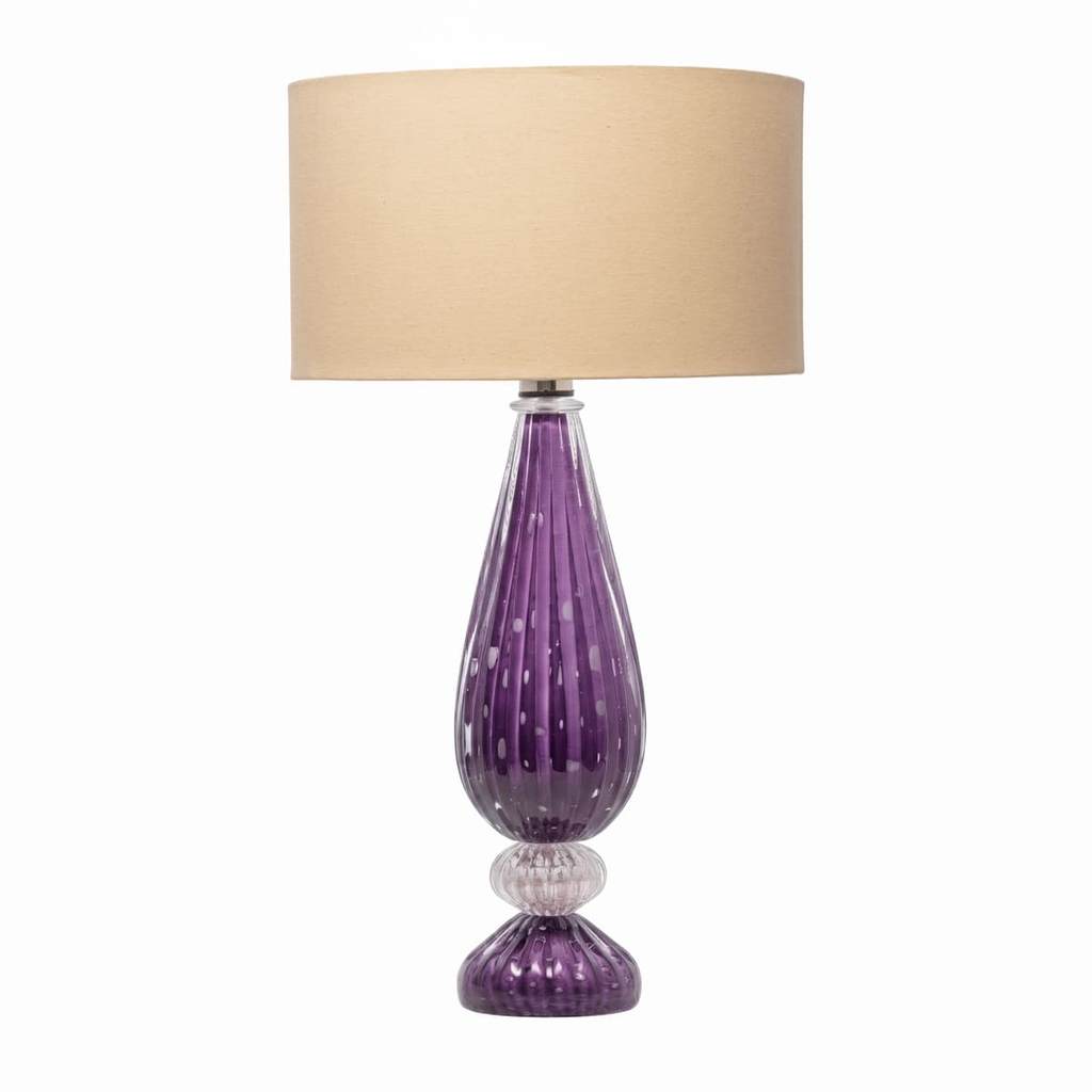 Abajur Cristal Murano Casamorati