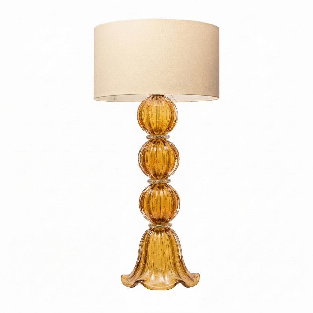 Abajur para Quarto Sala Cristal Murano Signoretto