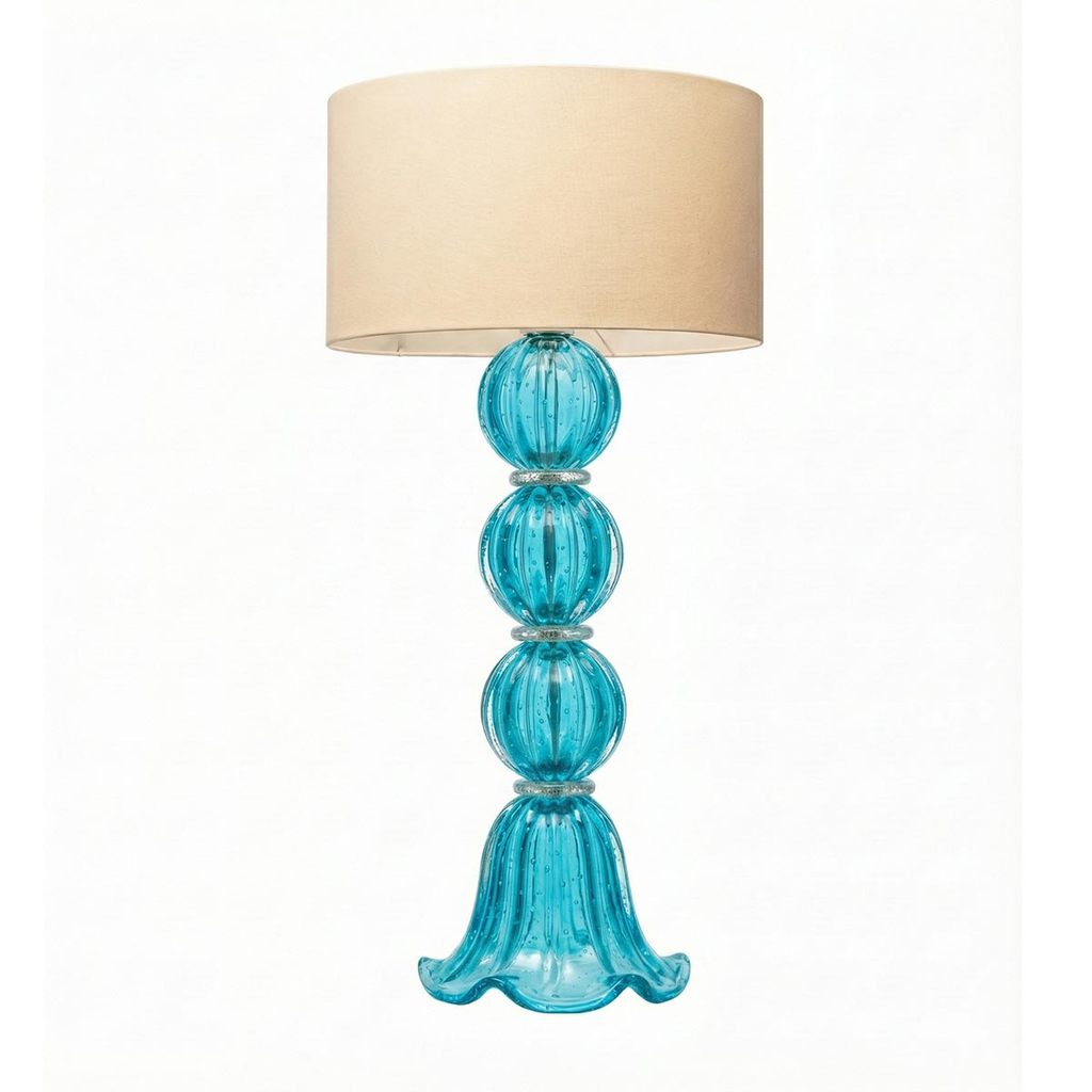 Abajur para Quarto Sala Cristal Murano Signoretto