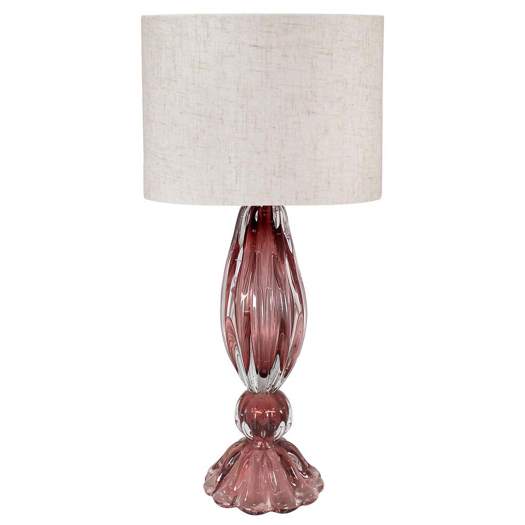 Abajur Cristal Murano Verona