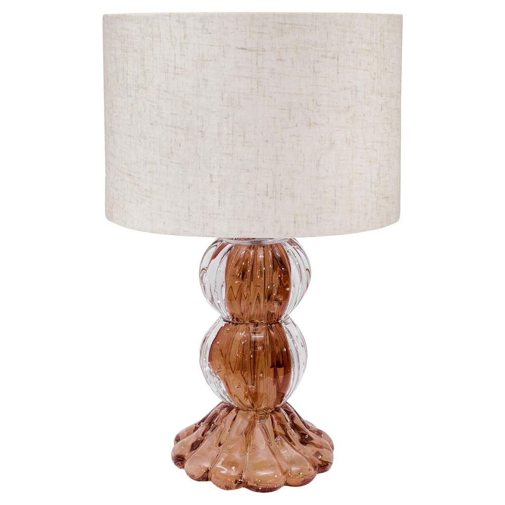Abajur Cristal Murano Siena