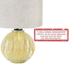 Abajur Cristal Murano Nancy